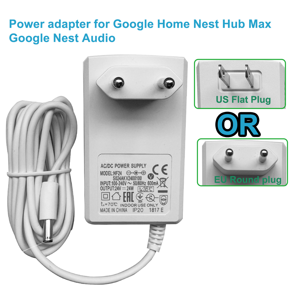 Google Speaker Nest Audio - 구글 홈 네스트 허브 맥스용 24V