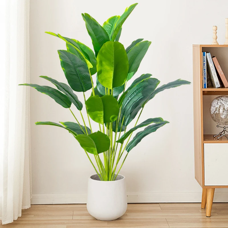 Ficus Lyrata Tree - 1개 인조 식물 대형 열대 야자수