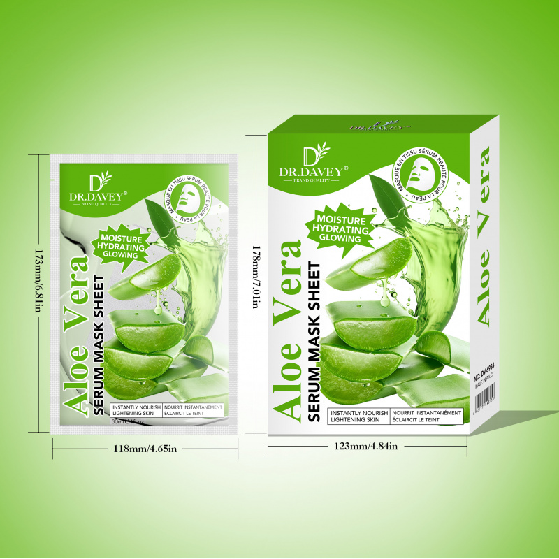 알로에 베라 세럼 페이셜 마스크 시트 피부 케어 보습  - Aloe Vera Pot 리뷰 및 가격