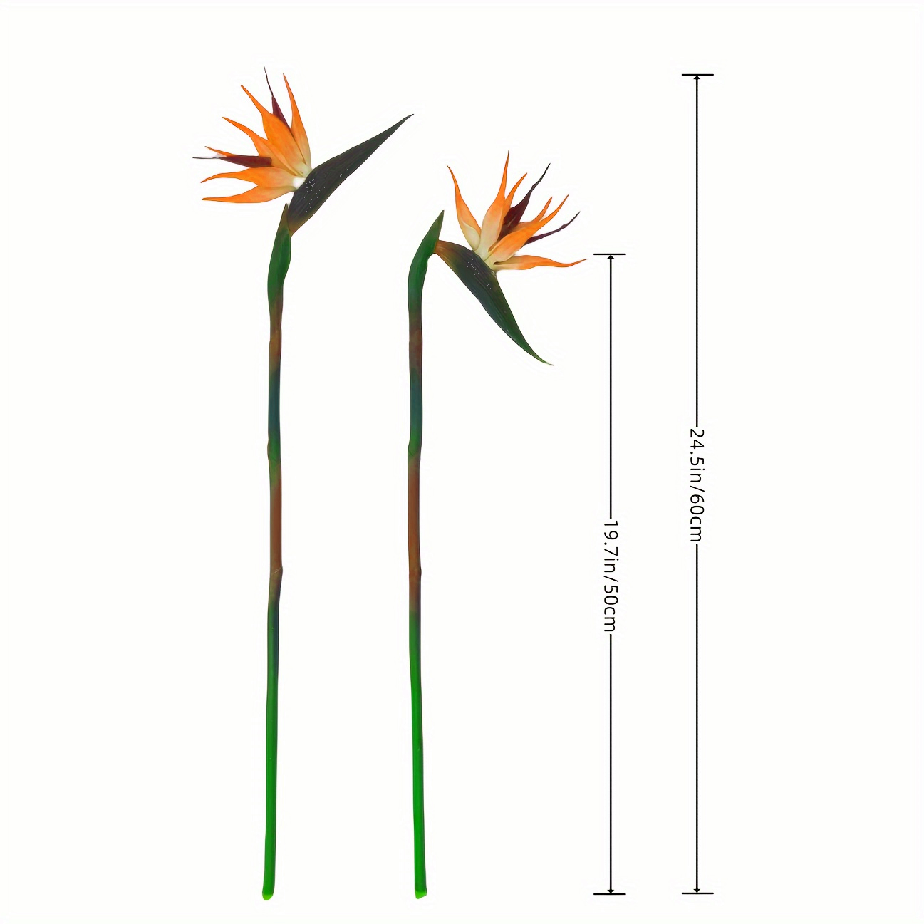 인조 새 파라다이스 꽃 고무 Strelitzia 24. - Bird Paradise Strelitzia 리뷰 및 가격