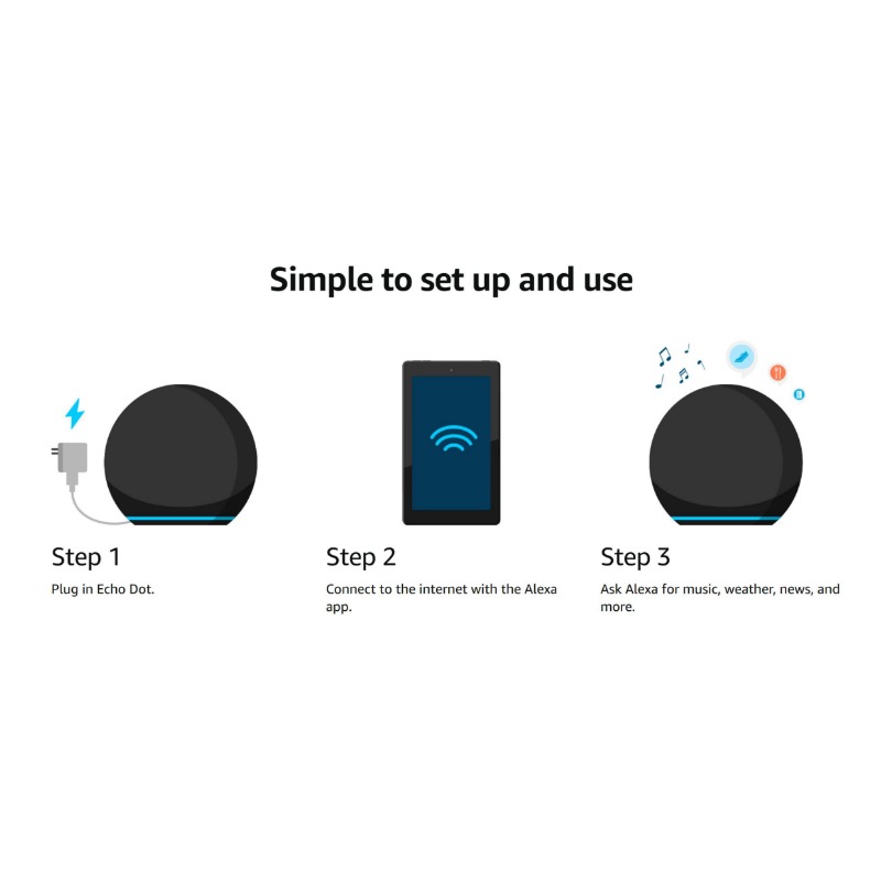 시계 디스플레이가 있는 스마트 스피커 |   에코닷 5 - Amazon Speaker Echo Pop 리뷰 및 가격